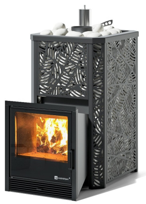 Печь Ялта 15 (Модерн) черный - купить в Краснодаре с доставкой по Краснодарскому краю!