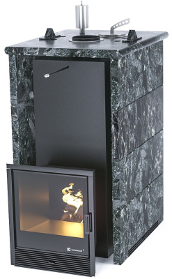 Печь "Геленджик" в трехстороннем кожухе (Пироксенит)