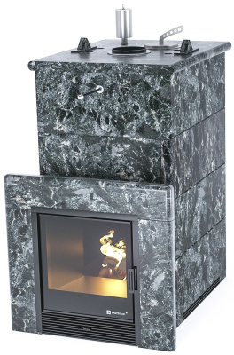 Печь "Геленджик" в полноценном кожухе (Пироксенит)