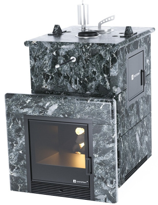 Печь "Анапа" М2 в полноценном кожухе (Пироксенит)